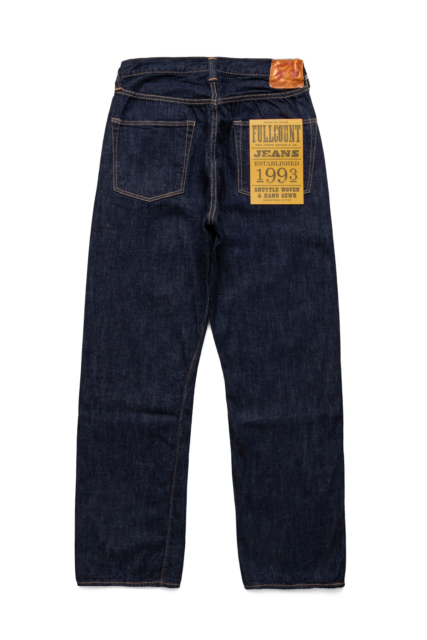 Fullcount 0105SSW 11.5oz Wide Straight (Super Smooth) – BLUE IN