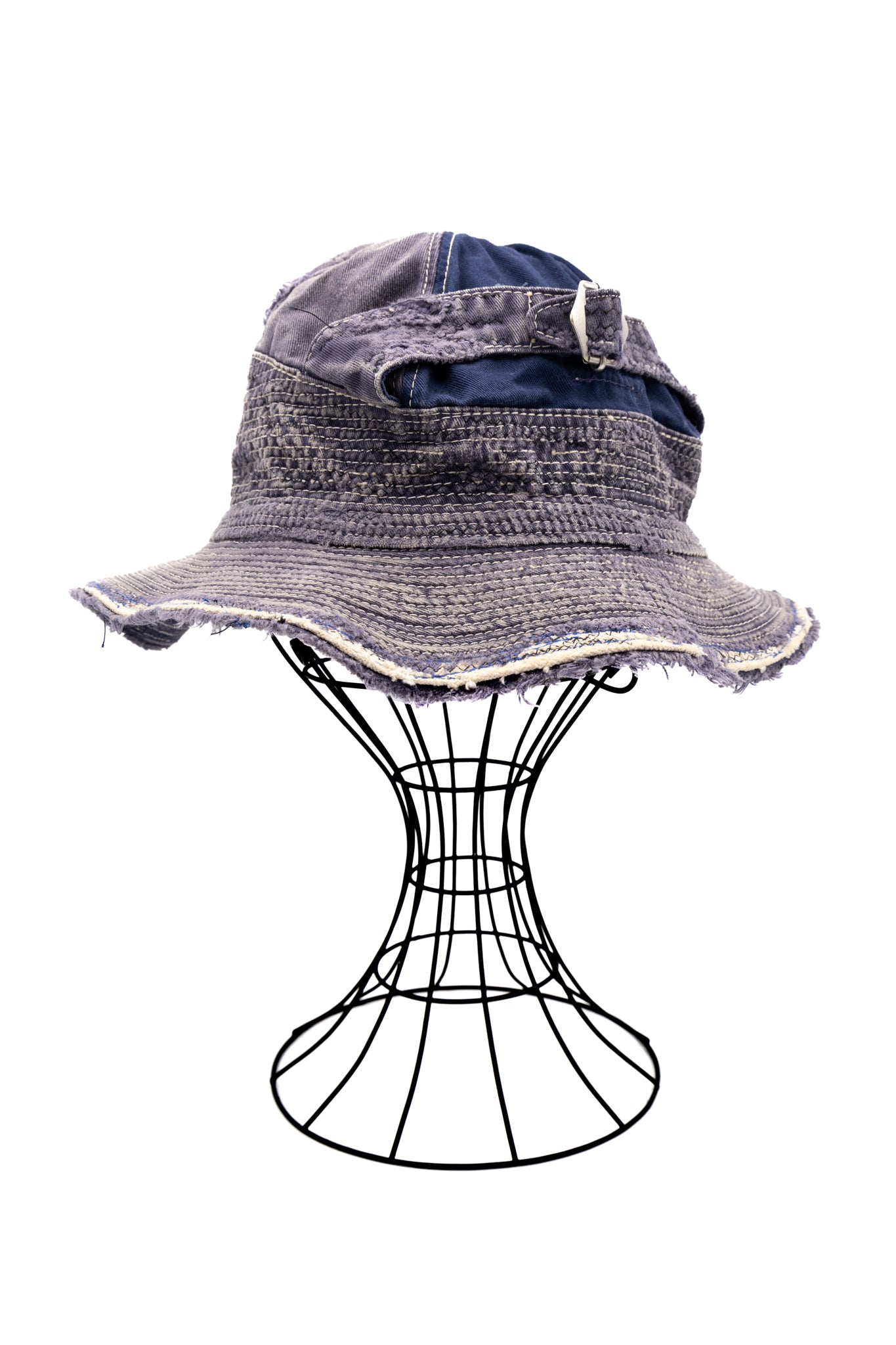KAPITAL 老人と海ハットTHE OLD MAN'S SEA Kapital 11.5oz BLKxBLK Denim The Old Man And The Sea Hat