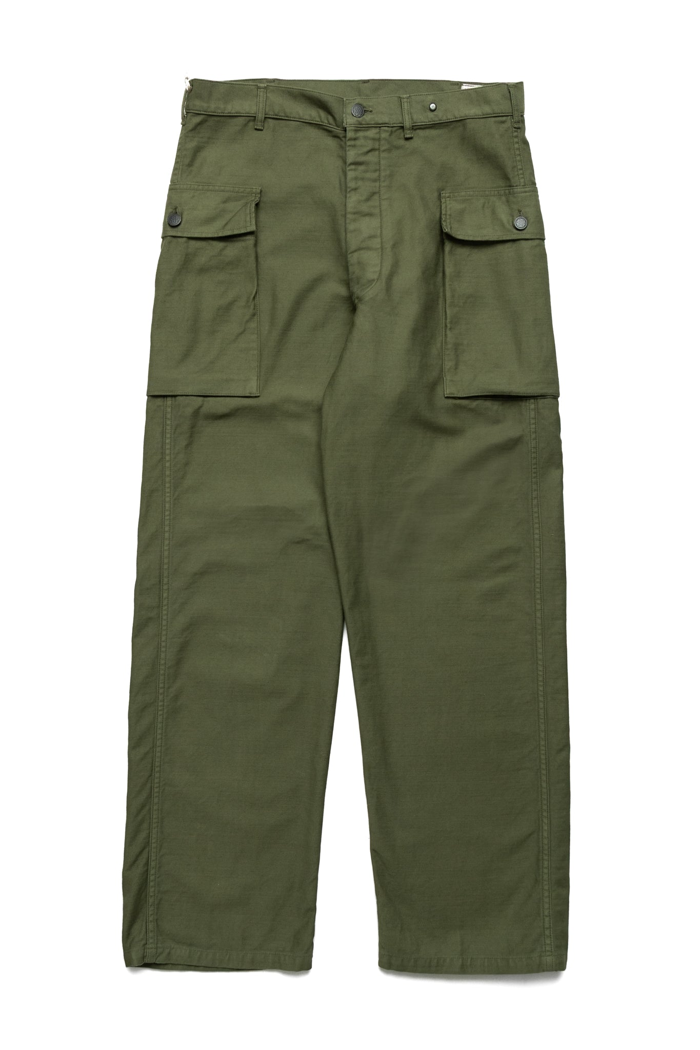 orSlow 2 Pocket Cargo Pants (Reverse Sateen For Blue in