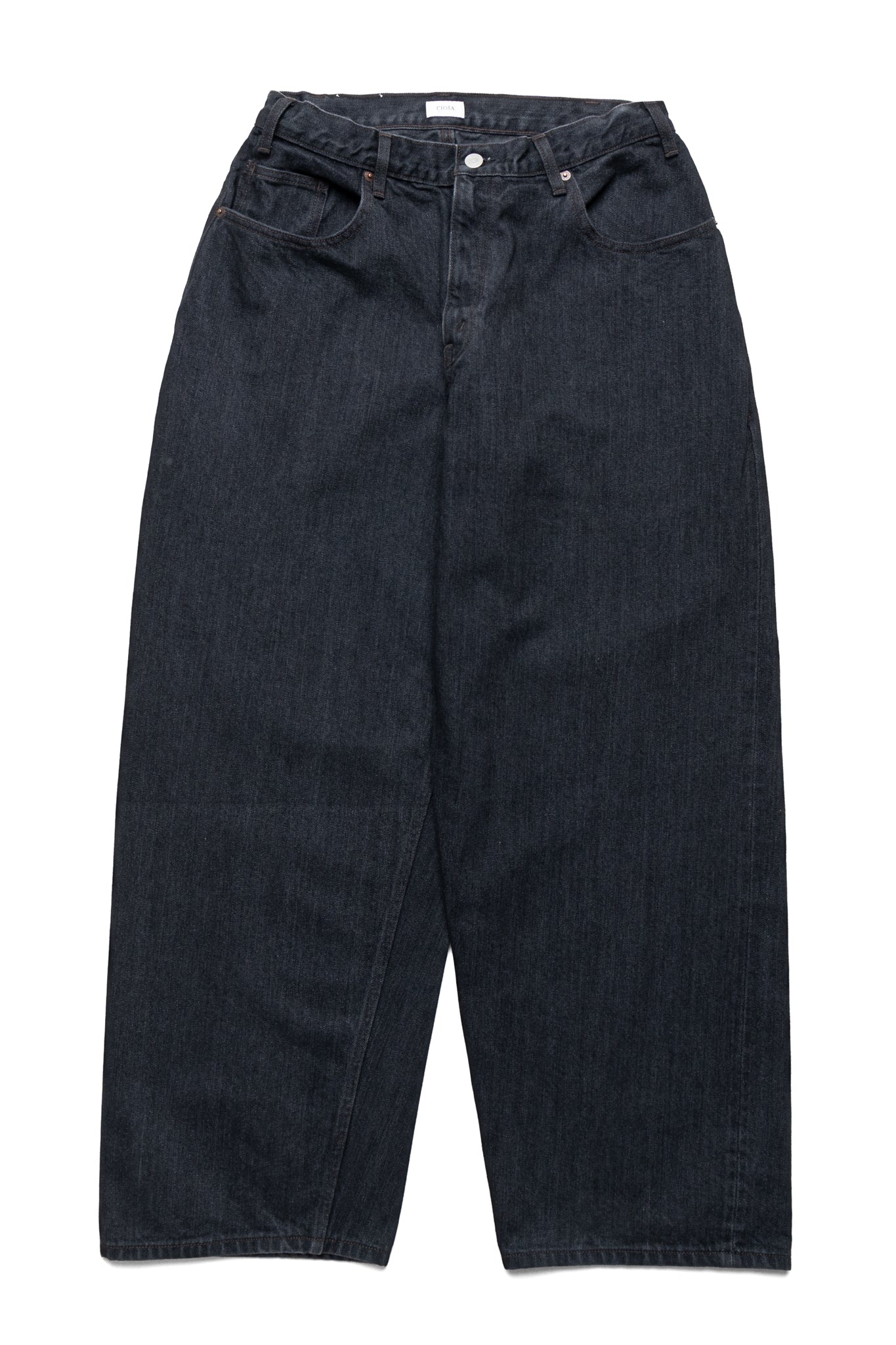 CIOTA Wide Baggy 5 Pocket Pants - Medium Black – BLUE IN GREEN SOHO