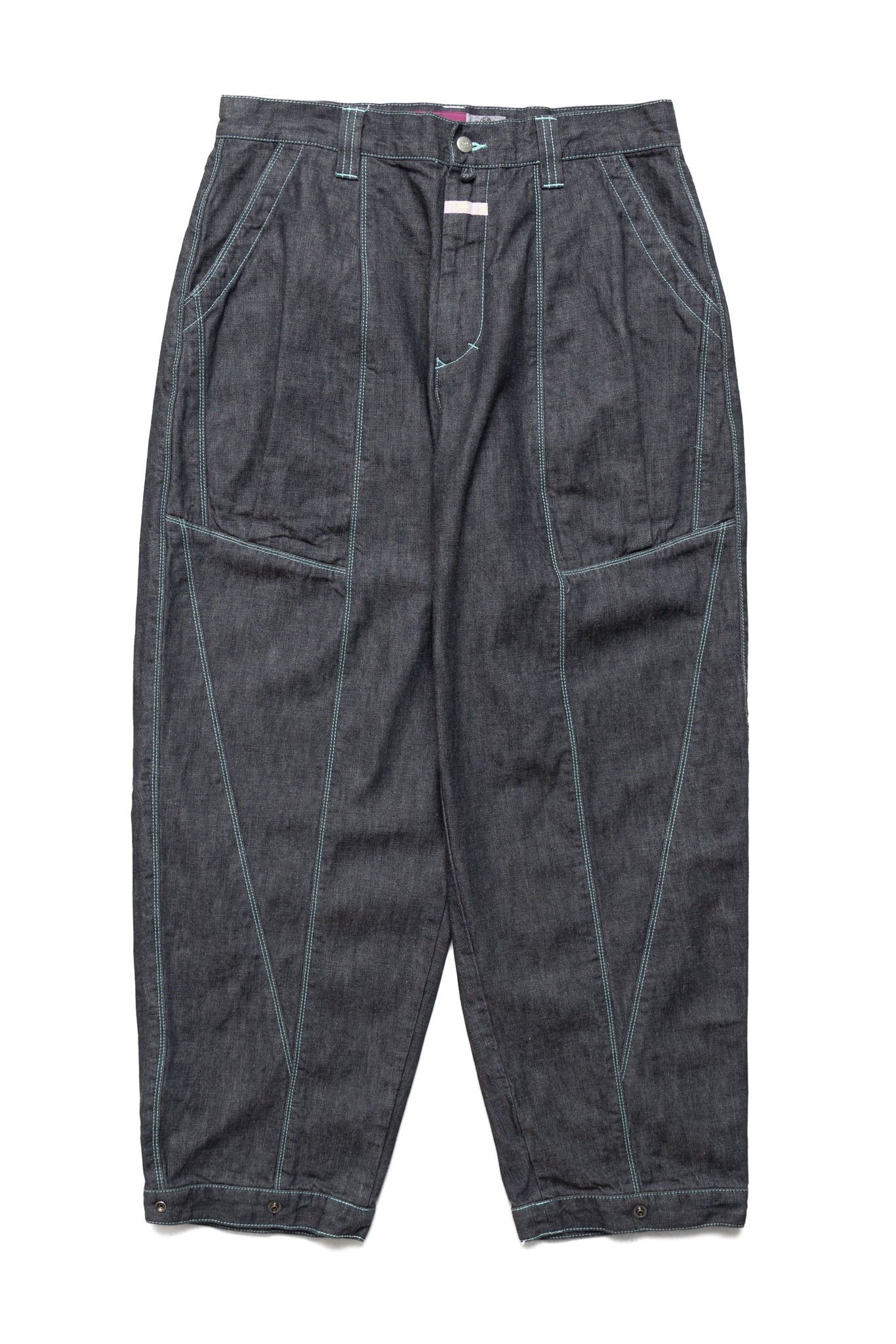 値引 – D.Grey - Bush Snap jeans gourmet BLUE SOHO GREEN IN パンツ