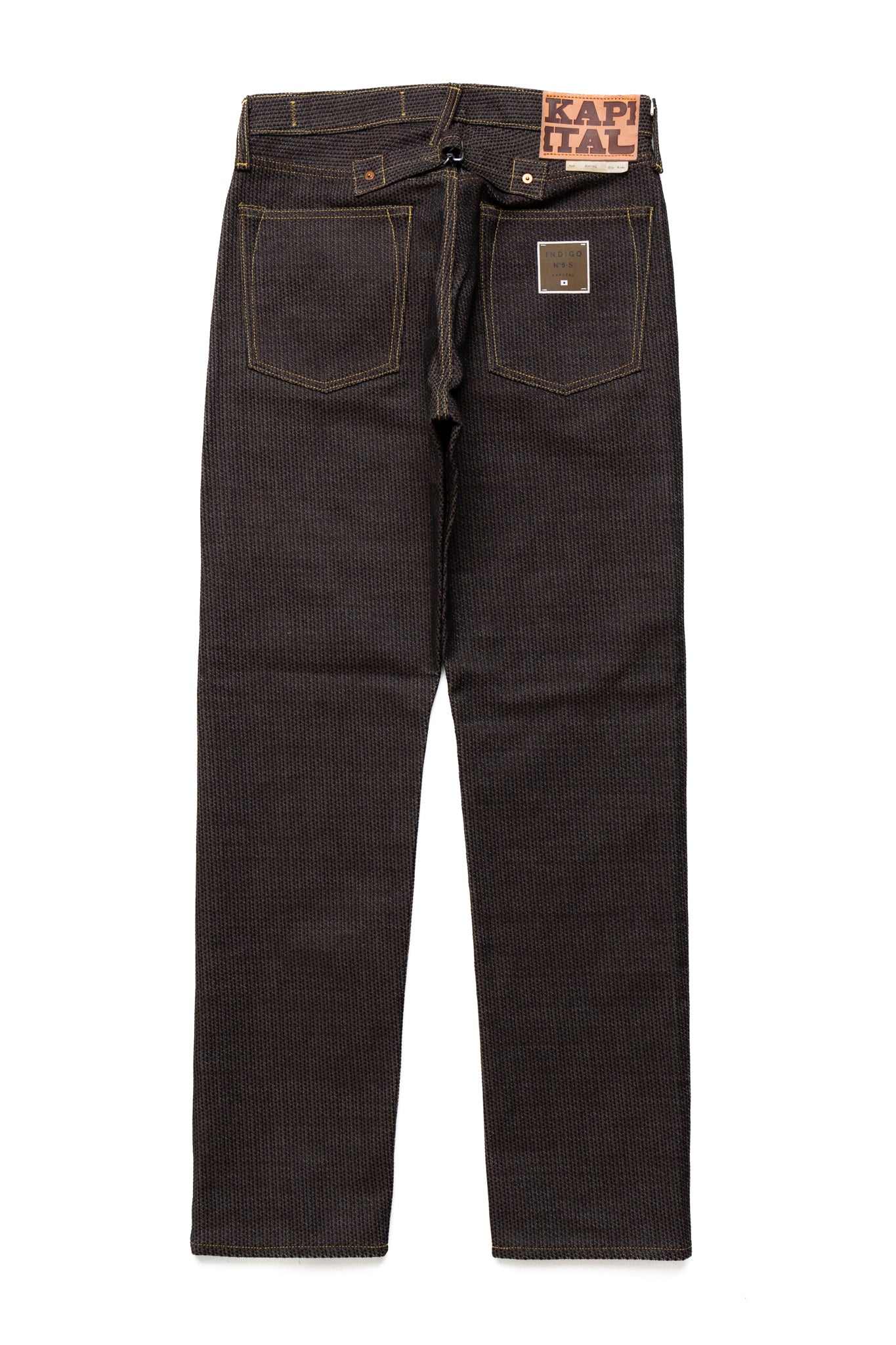 Kapital Century Denim 5P MONKEY CISCO- Kakishibu – BLUE IN