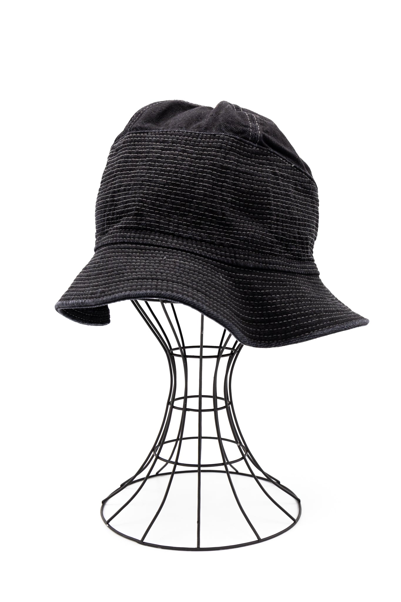 MINEDENIM Black Denim Bucket HAT MINEDENIM Denim Bucket HAT
