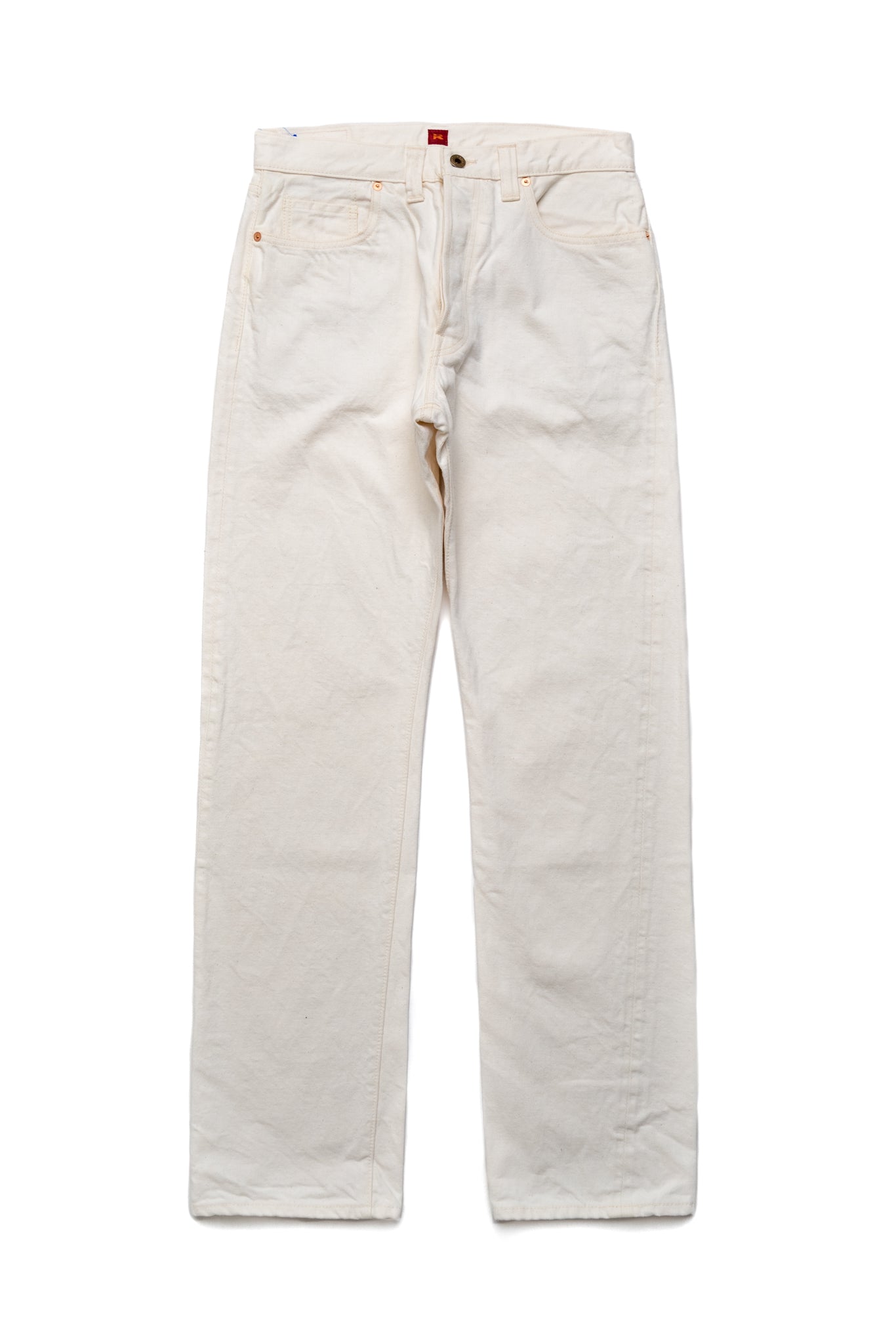 手数料安い AA714 White SOHO GREEN IN BLUE – Jeans Straight WWll Denim パンツ