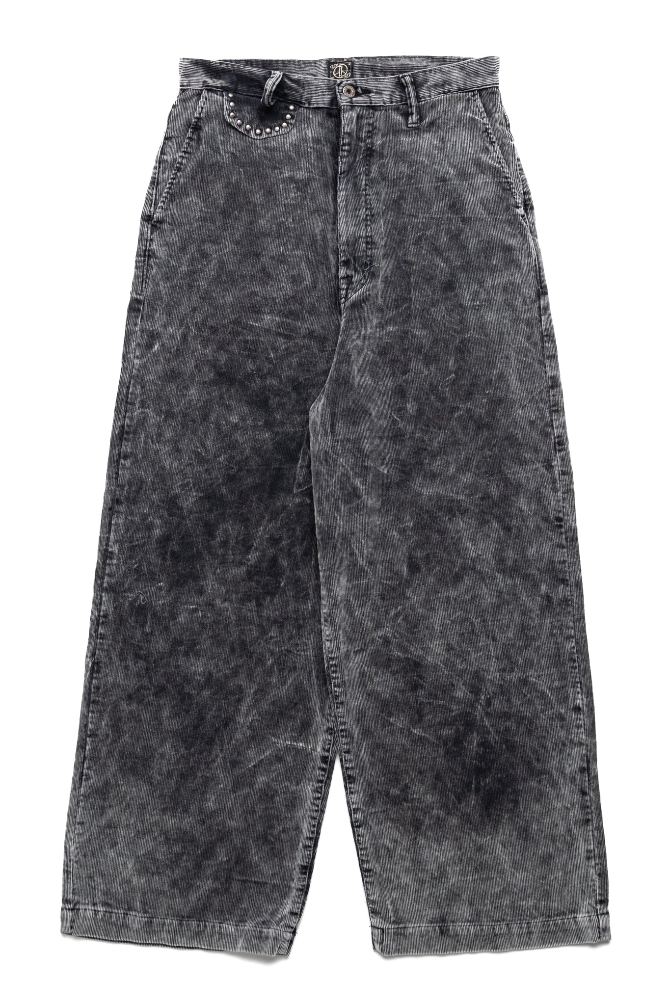 Kapital 14W Corduroy BOOGIE-DAY PORT Baggy Pants (Dirty Dyed