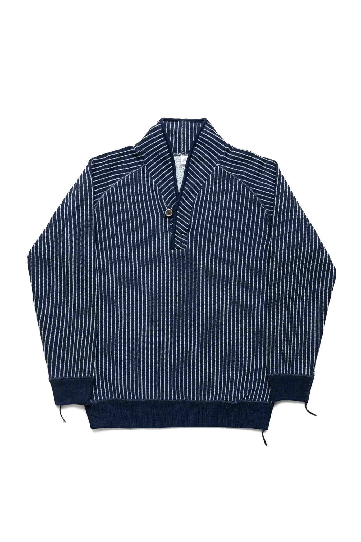 2060006 Indigo Shawl Neck Cardigan