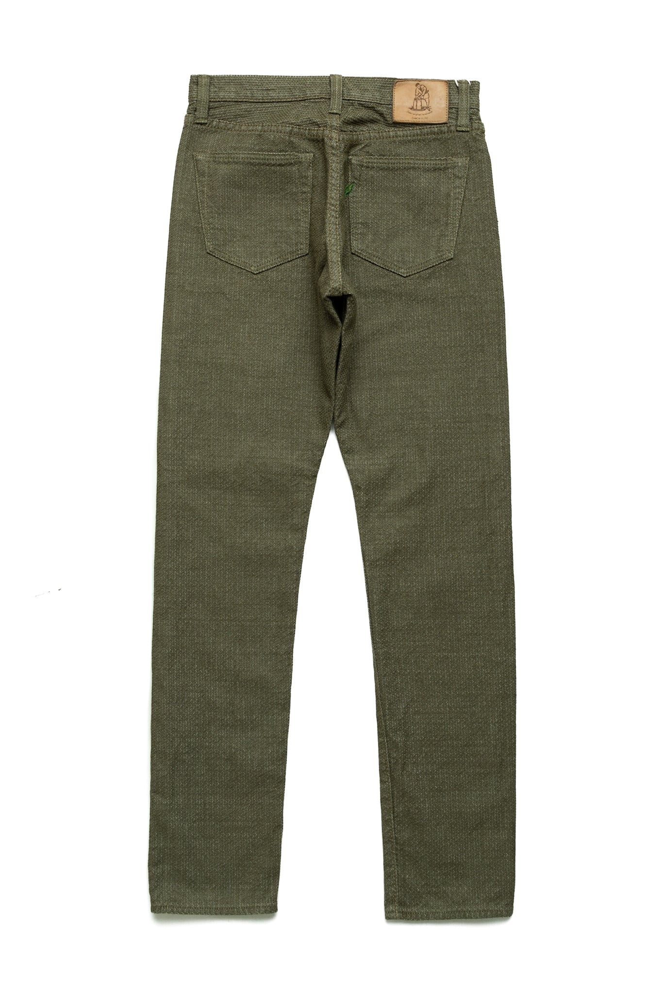 1170-2-OLV Sashiko 5P Pants Relax Tapered - Olive x Olive 1170-2-OLV Sashiko 5P Pants Relax Tapered - Olive x Olive