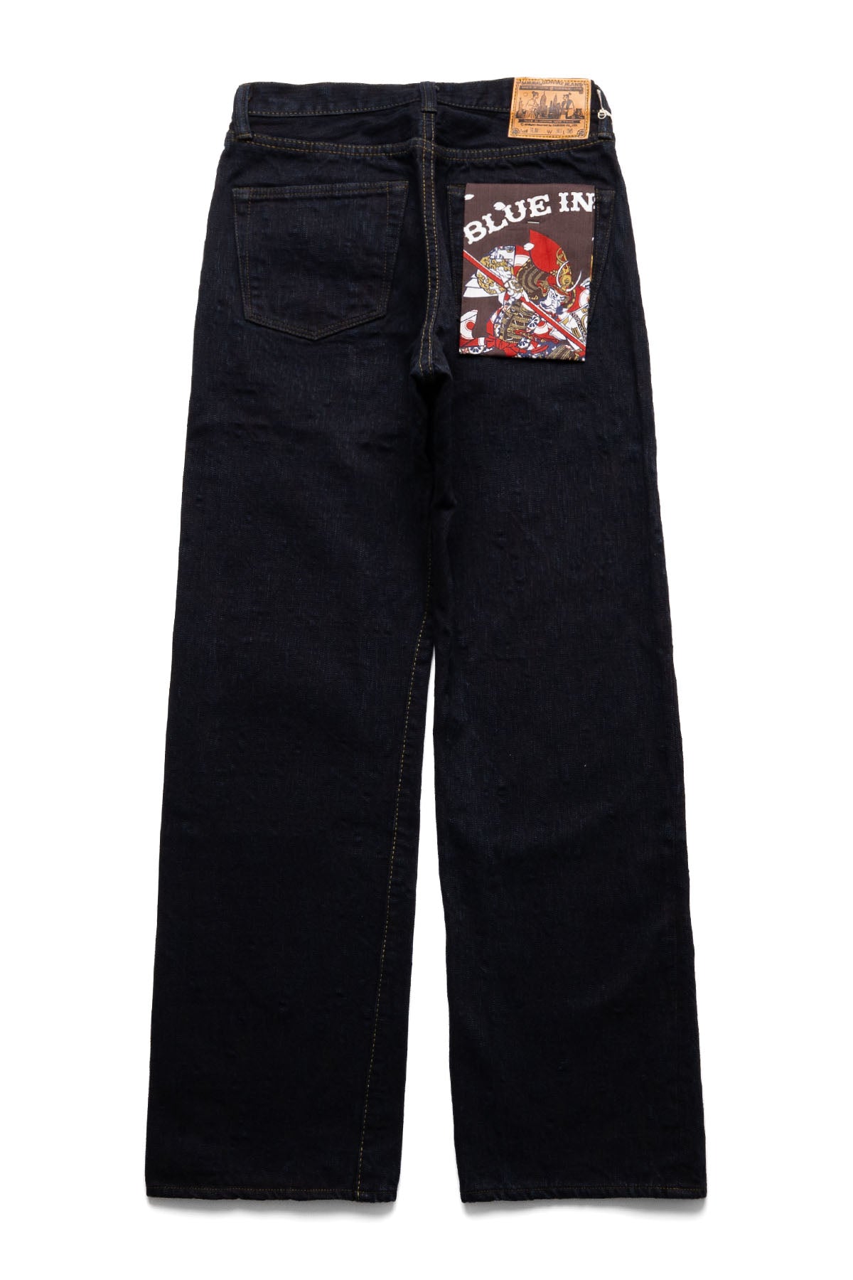 Samurai Jeans BS310XX-02 Super Wide Fit Blue in Green Exclusive