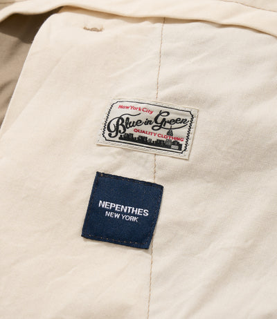 Bontan Shorts for Nepenthes NY and Blue in Green - Khaki