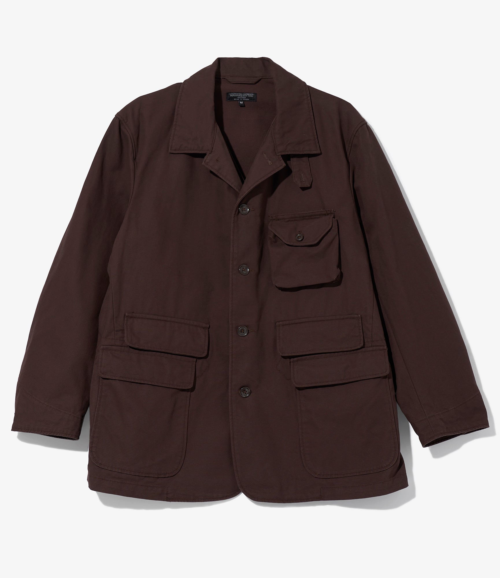 ENGINEERED GARMENTS ノーカラーブルゾン　XS ネイビー ENGINEERED GARMENTS[エンジニアド ガーメンツ]Workaday