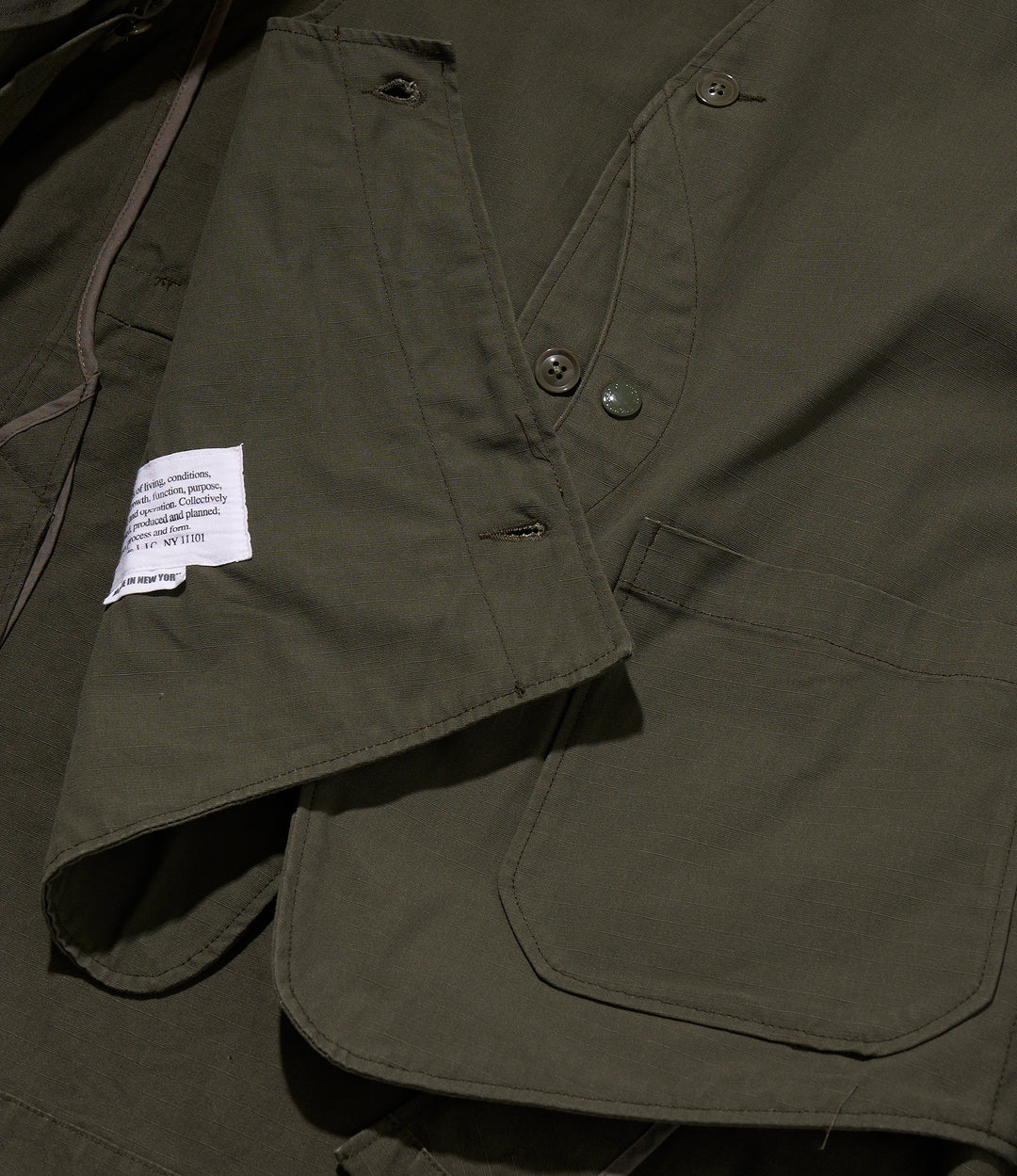 ジャケット・アウター Engineered Garments Bird Shooter Jacket Engineered Garments Birdshooter Coat M Nyco Ripstop | Styleforum