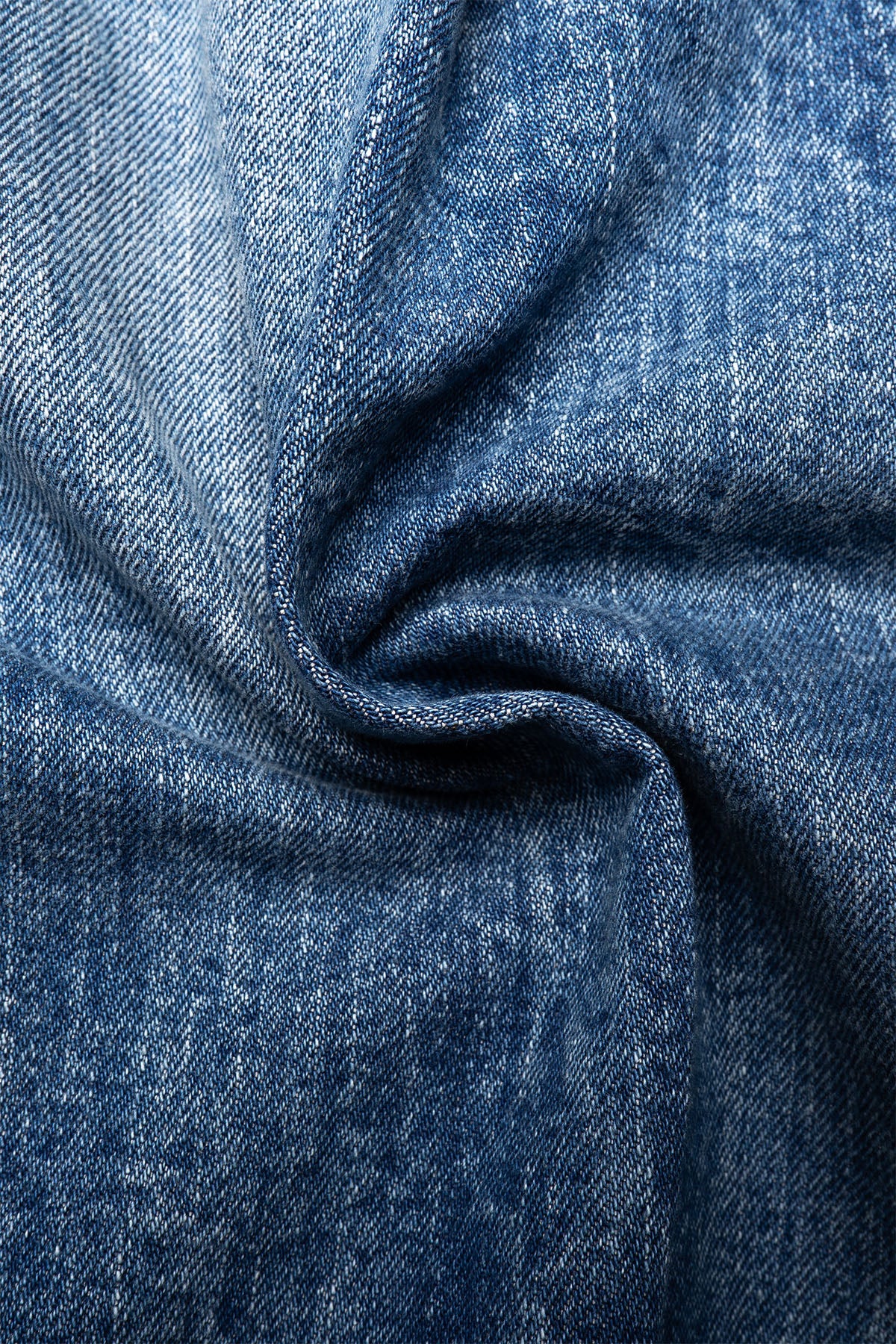 New Double Pocket Denim Jacket - Medium Dark Blue (Damaged)
