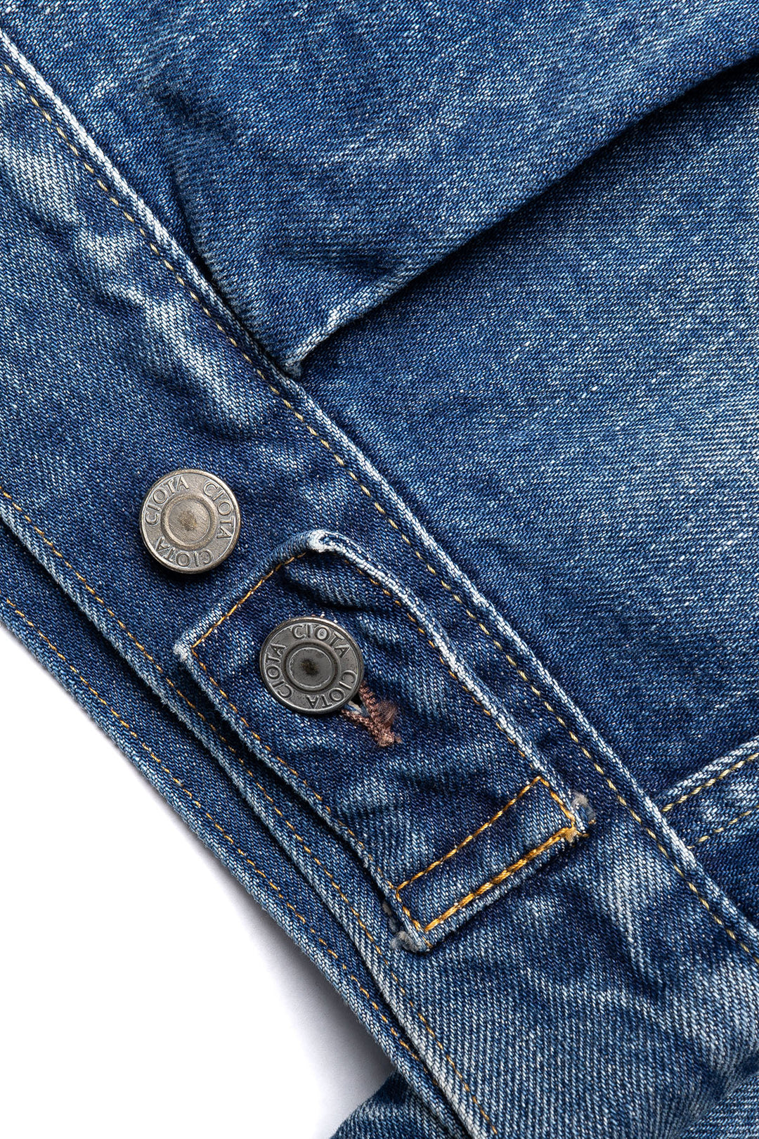 New Double Pocket Denim Jacket - Medium Dark Blue (Damaged) – BLUE