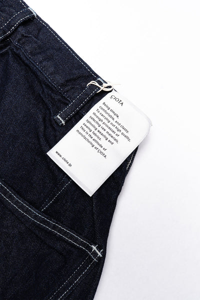 Denim Baker Pants - Dark Navy