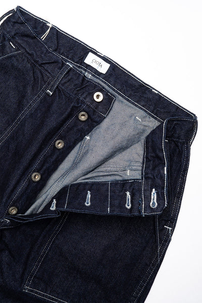 Denim Baker Pants - Dark Navy