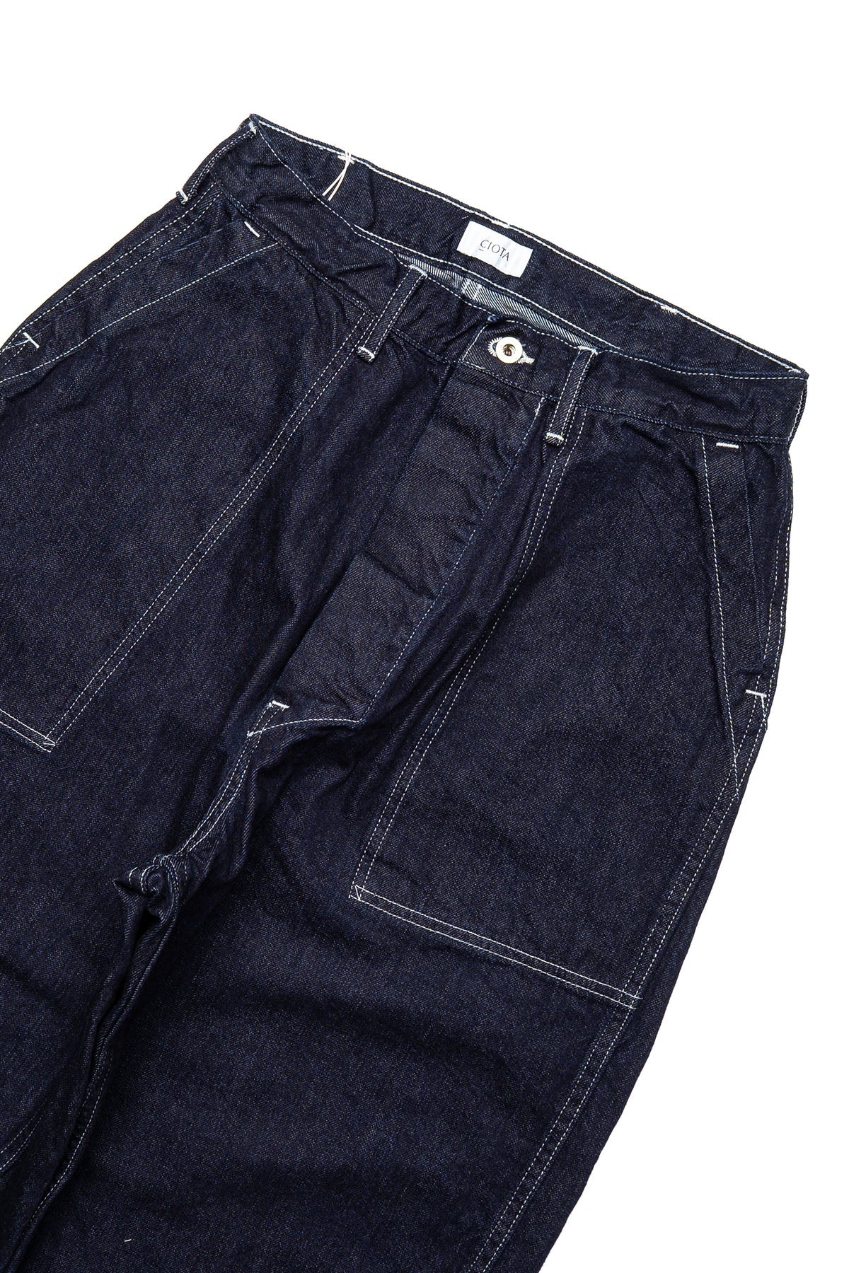 Denim Baker Pants - Dark Navy