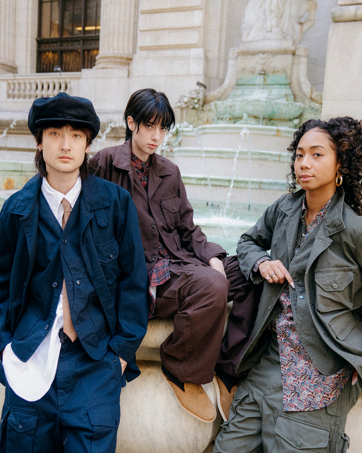 ENGINEERED GARMENTS ハンティングジャケット XS ネイビー Engineered Garments Hunting Blazer for Nepenthes NY, Packer