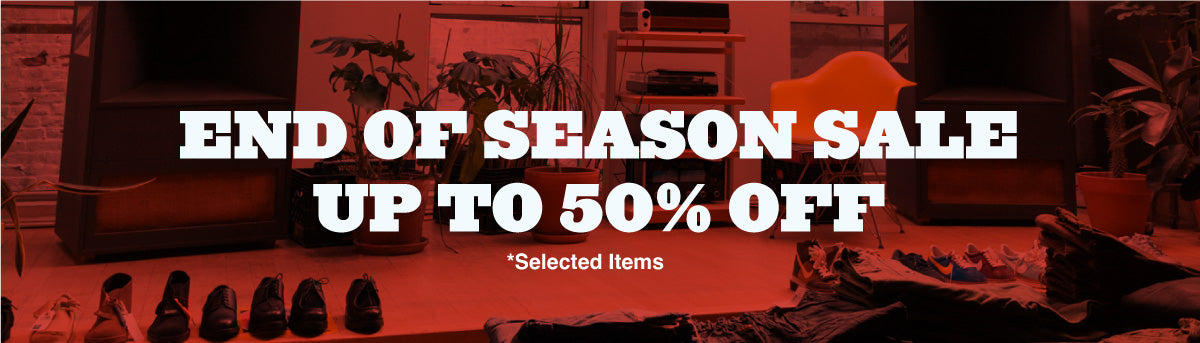 End of Season sale! Up to 50% off selected items