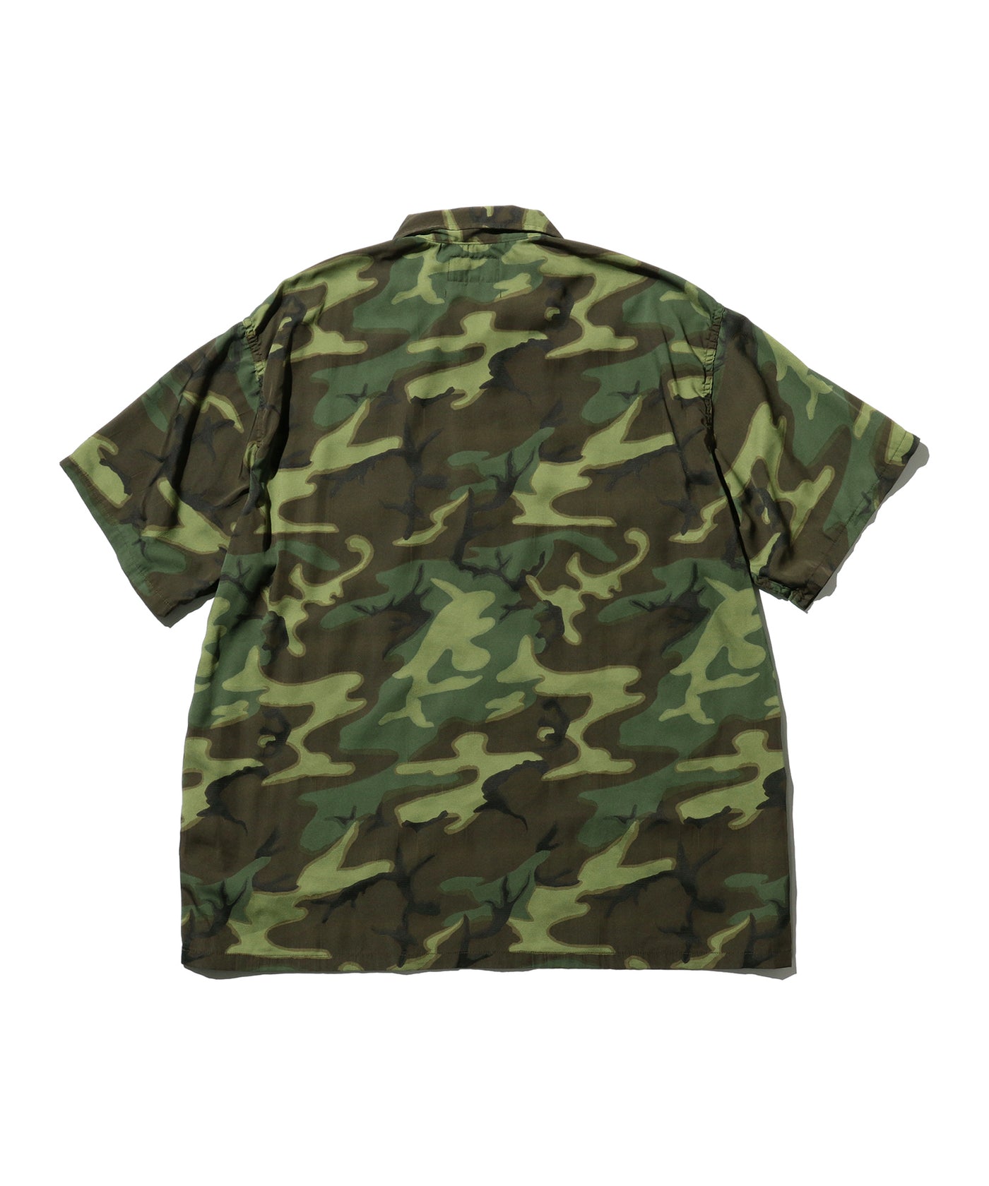 MIL-SHT Mesh Camo Jacquard Mapping Print - ERDL Camo