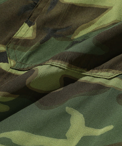 MIL-SHT Mesh Camo Jacquard Mapping Print - ERDL Camo
