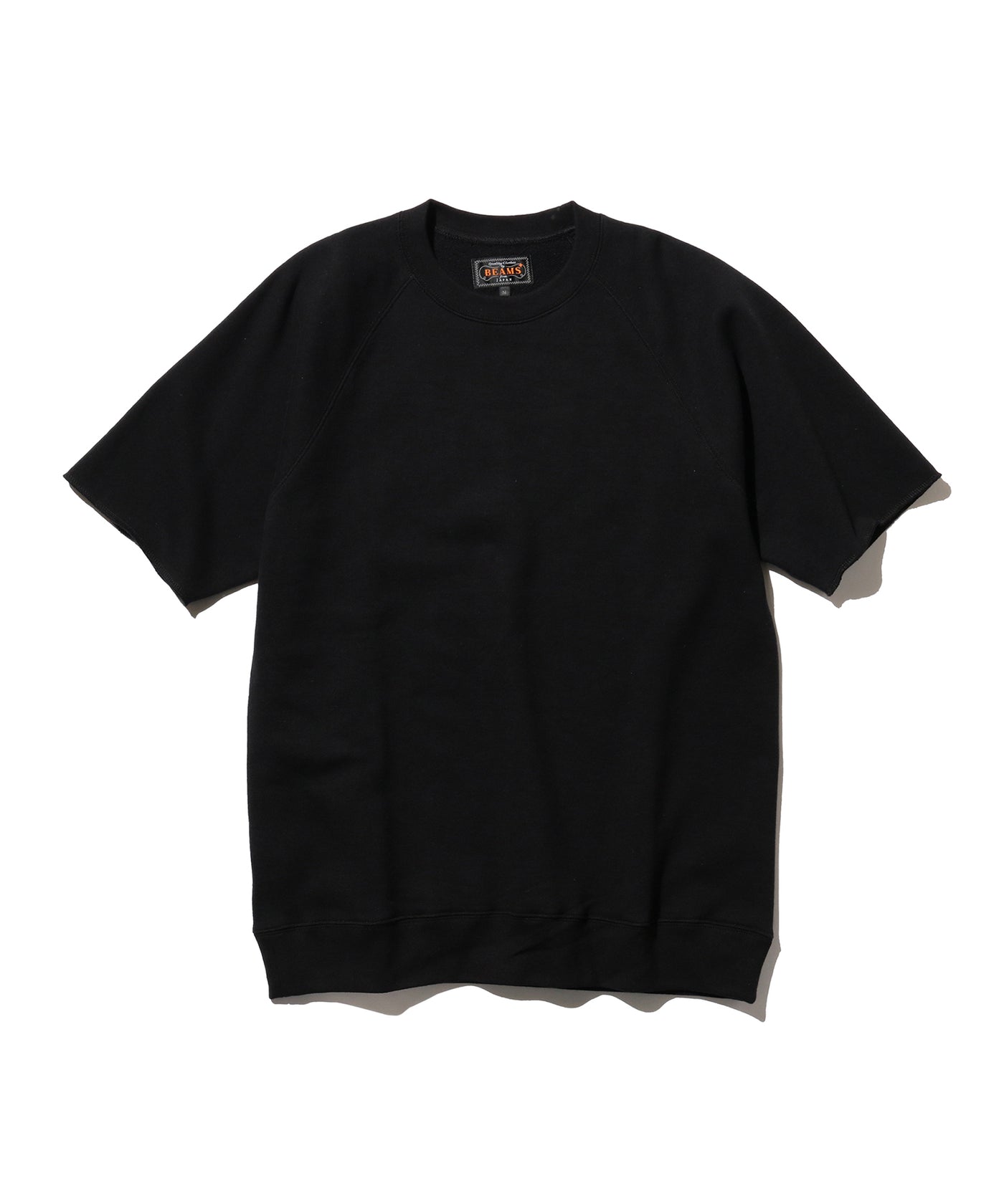 Sweat Short Sleeve Cut-Off - Black