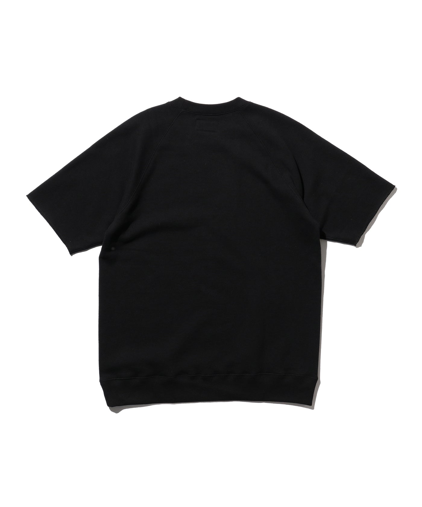 Sweat Short Sleeve Cut-Off - Black