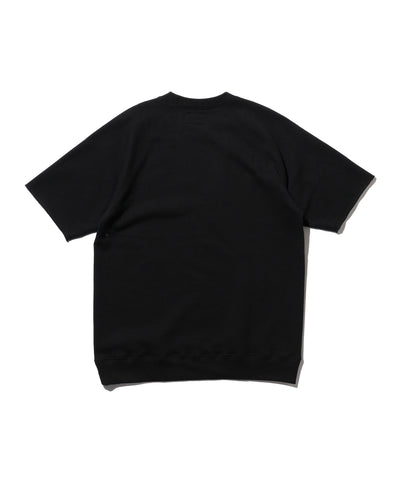 Sweat Short Sleeve Cut-Off - Black