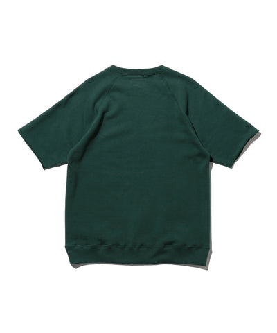 Sweat Short Sleeve Cut-Off - Dark Green