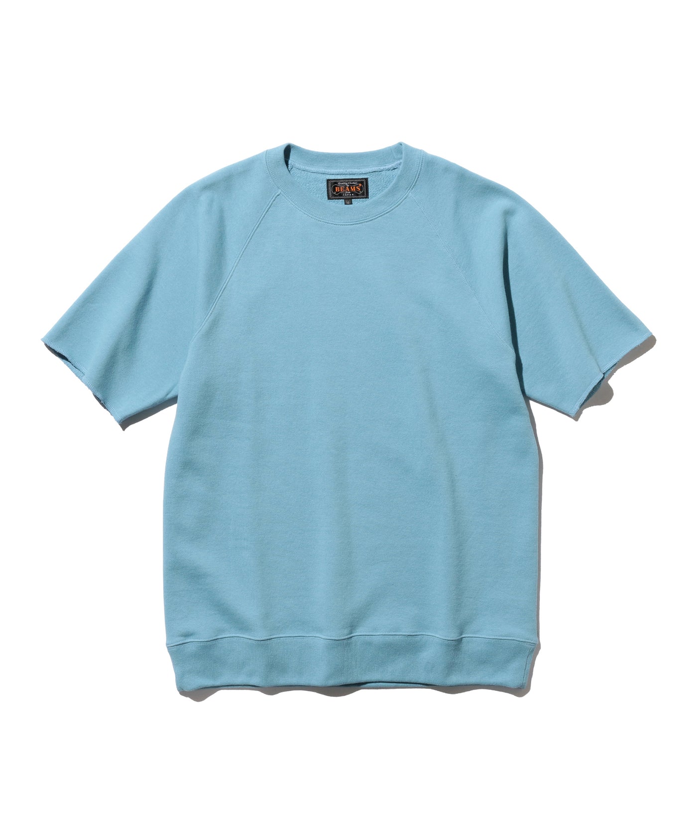 Sweat Short Sleeve Cut-Off - Sax