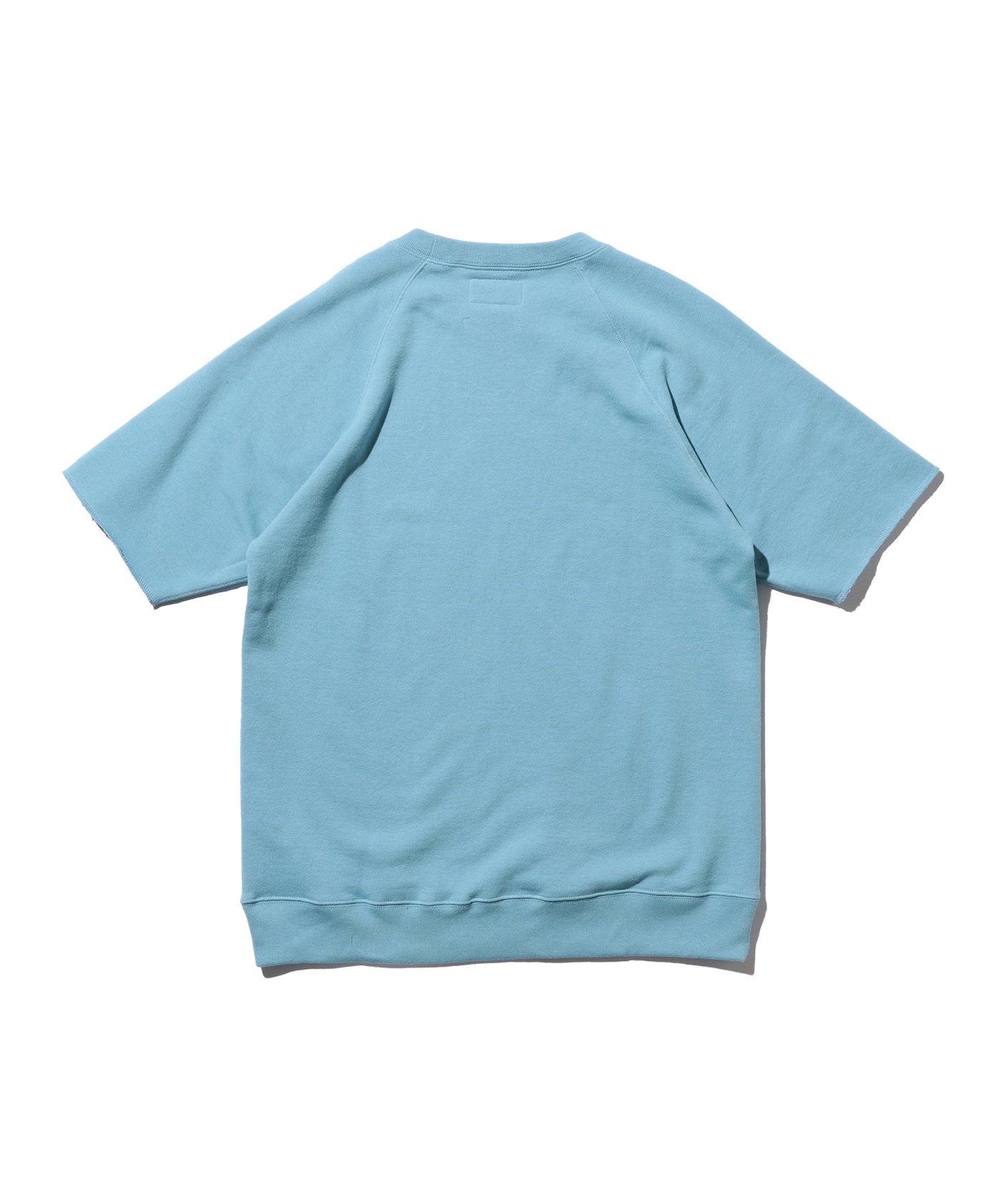 Sweat Short Sleeve Cut-Off - Sax