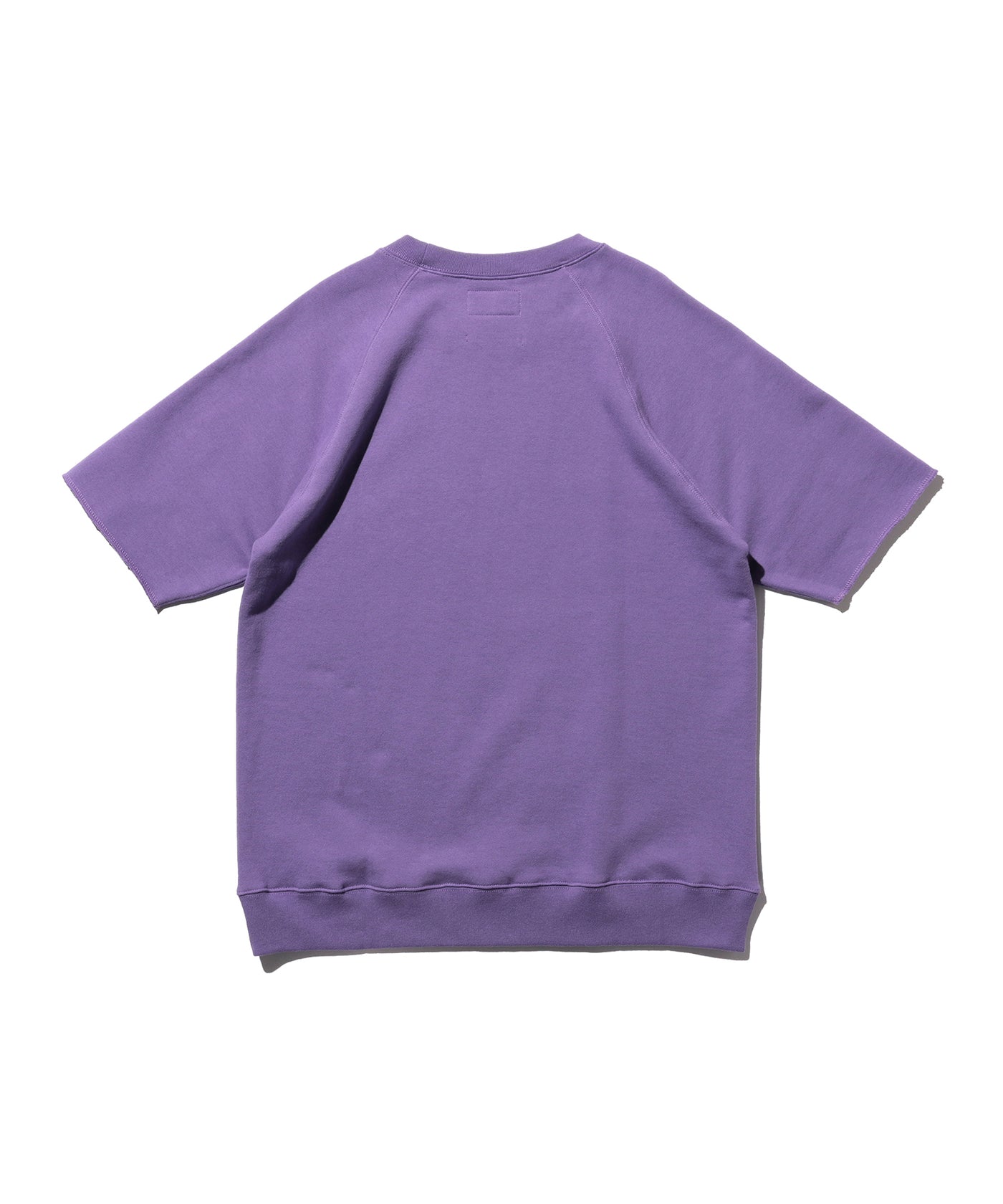 Sweat Short Sleeve Cut-Off - Purple