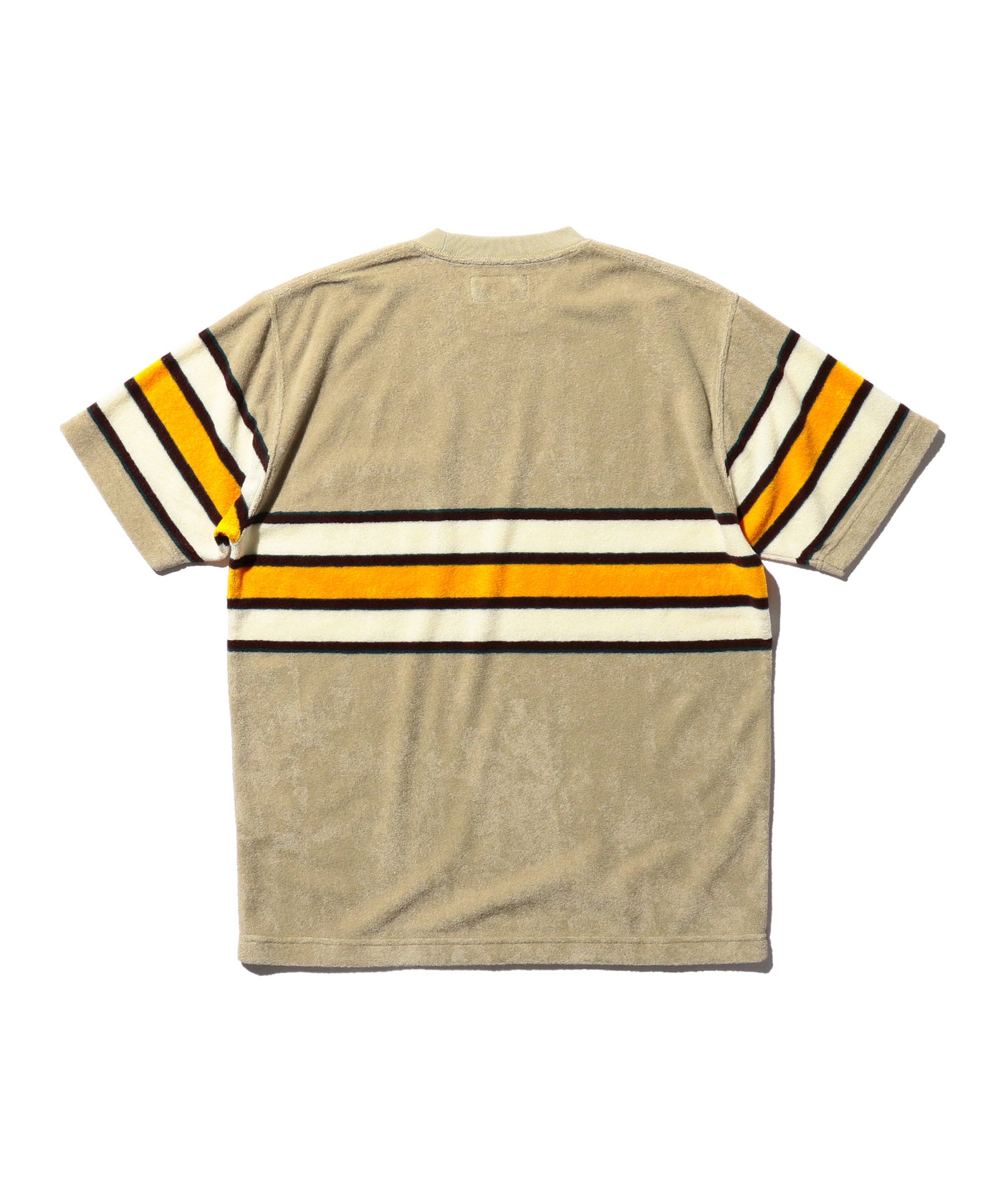 Pocket Tee Stripe Pile - Beige