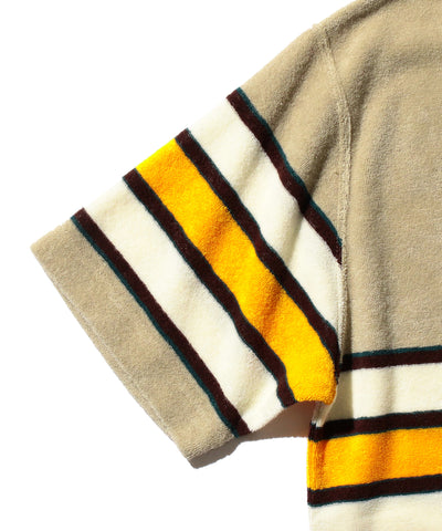 Pocket Tee Stripe Pile - Beige