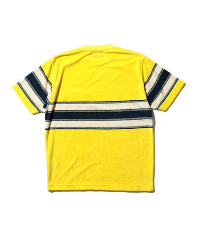 Pocket Tee Stripe Pile - Yellow