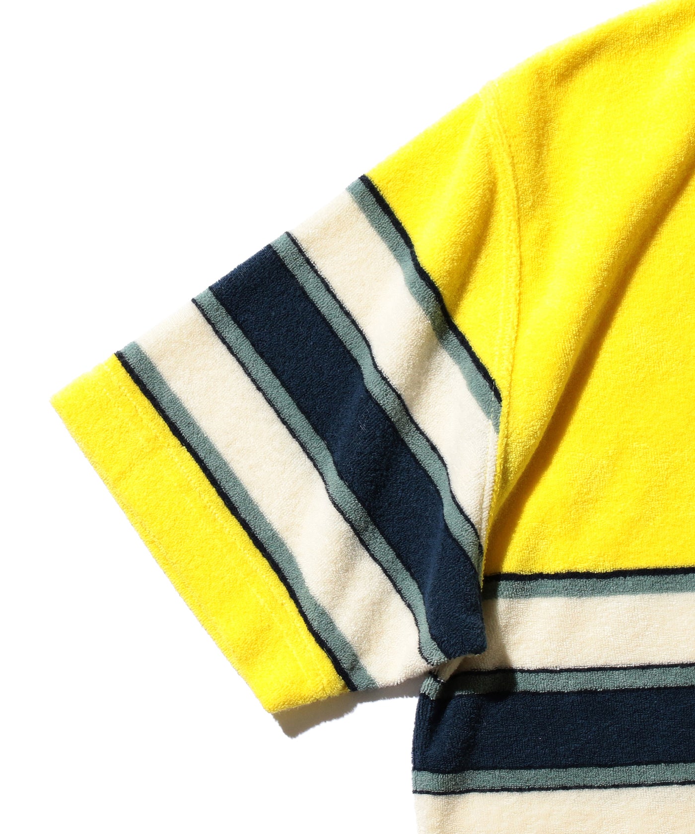 Pocket Tee Stripe Pile - Yellow