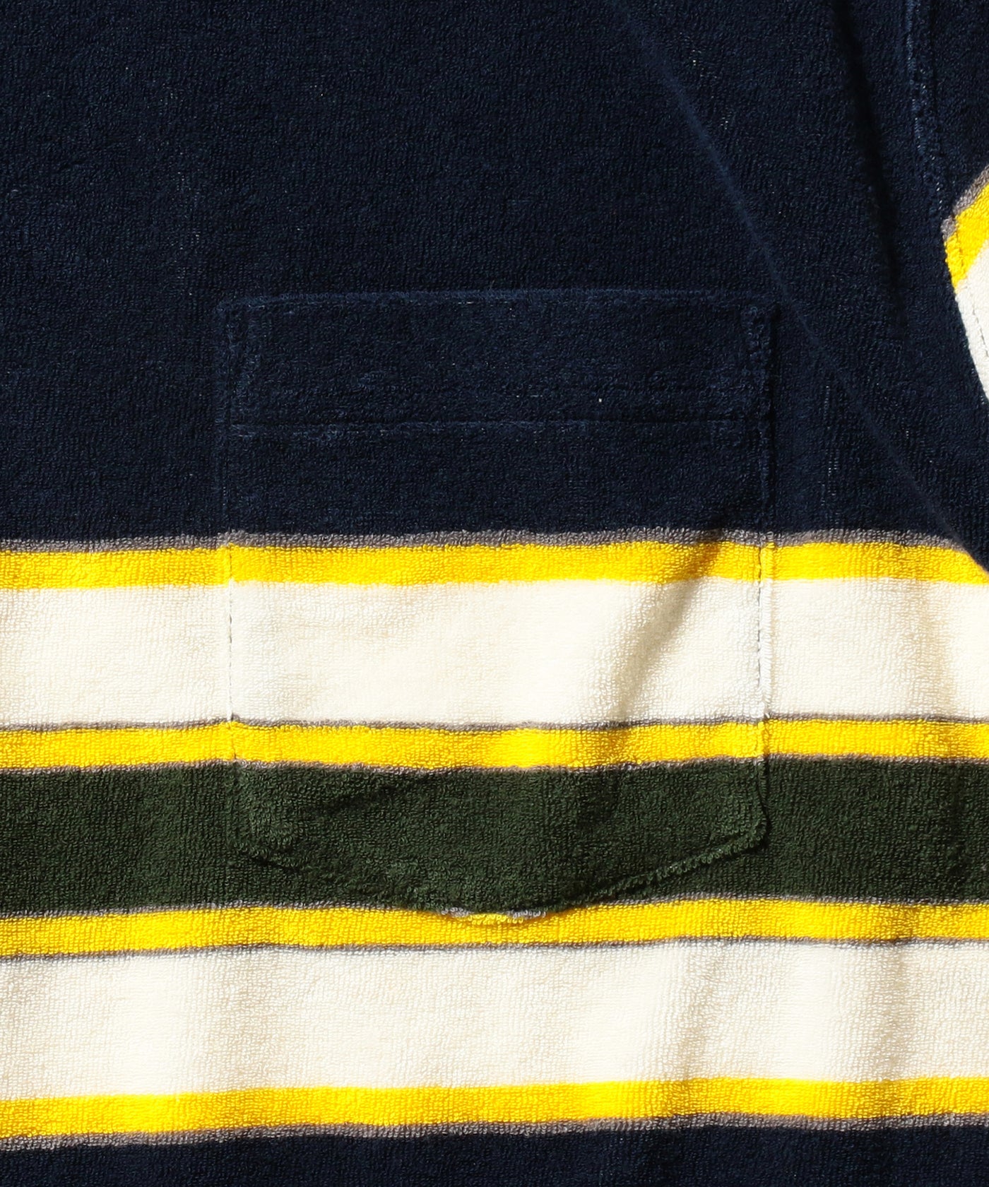 Pocket Tee Stripe Pile - Navy