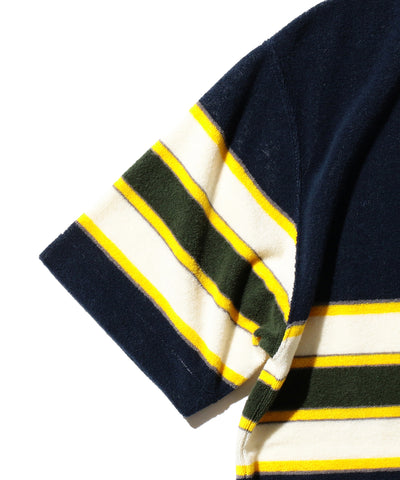 Pocket Tee Stripe Pile - Navy