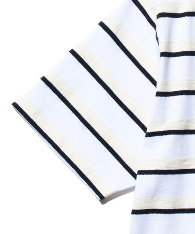 Pocket Tee Stripe - White