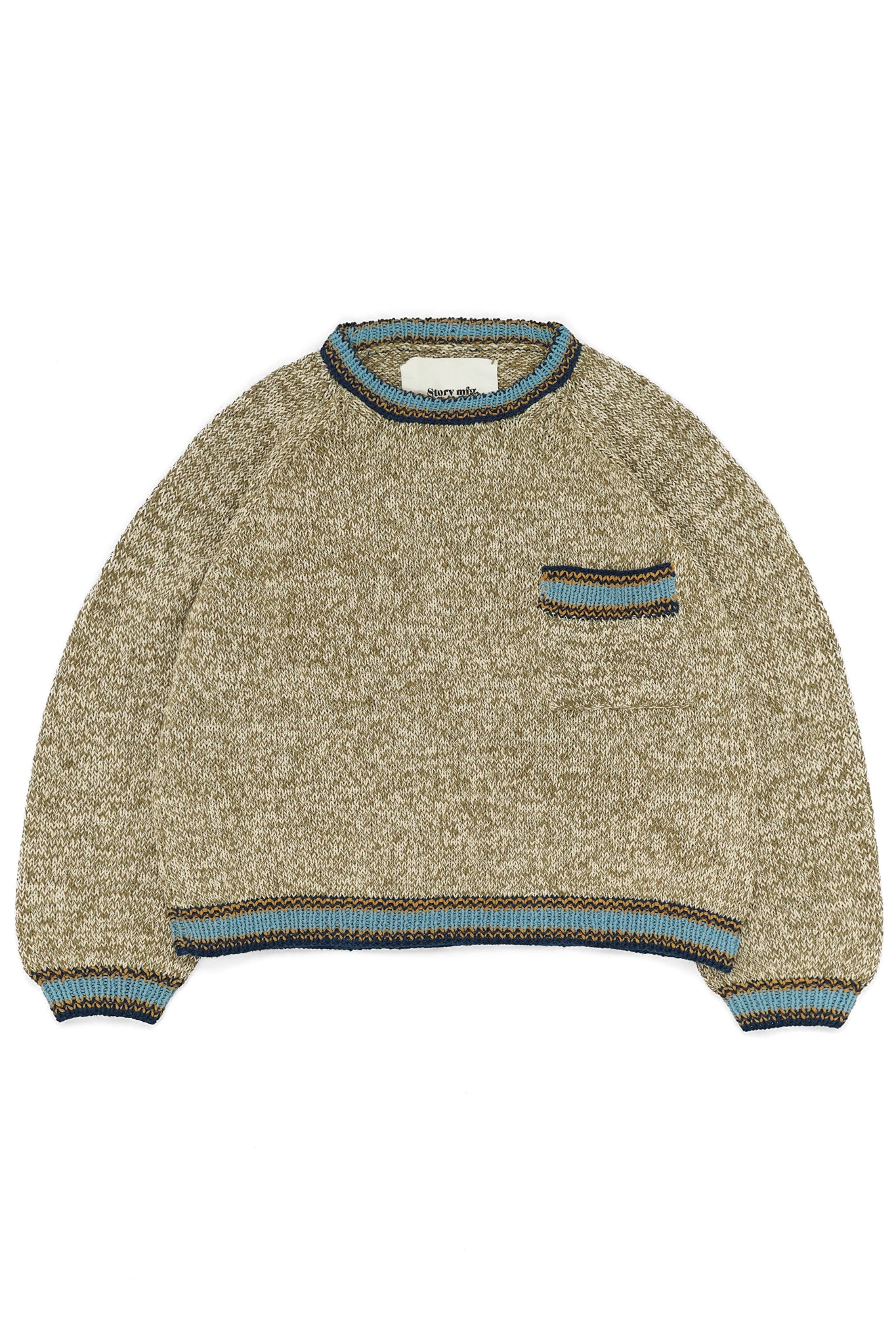 Bulb Knit Jumper - Twisted Olive