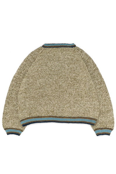 Bulb Knit Jumper - Twisted Olive