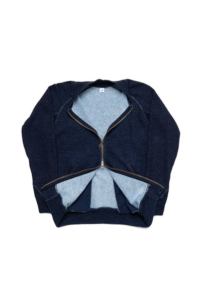 Indigo Dyed Track Jacket