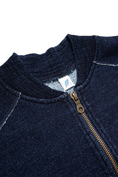 Indigo Dyed Track Jacket