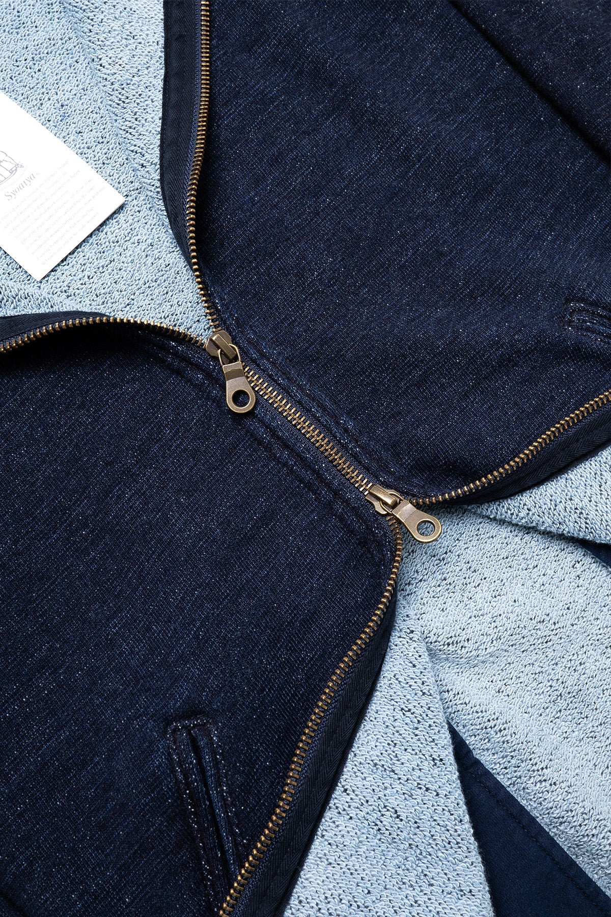 Indigo Dyed Track Jacket