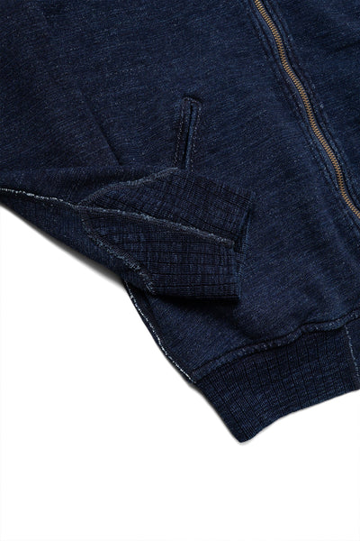 Indigo Dyed Track Jacket