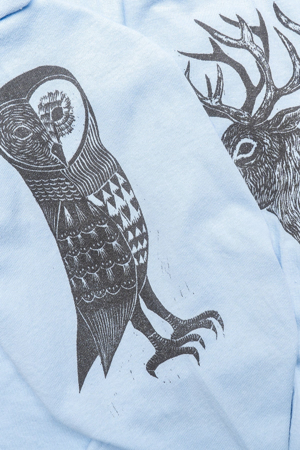 South2 West8 x F.KITAMURA L/S Tee /A - Lt. Blue