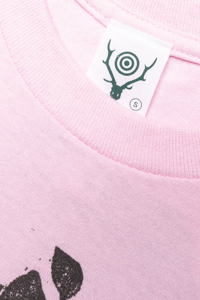South2 West8 x F.KITAMURA L/S Tee /B - Pink