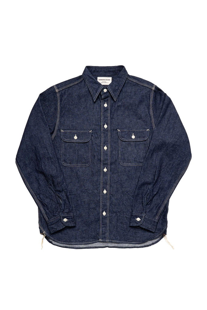 Washed Indigo Small Box Denim Shirt Lサイズ Small Box Denim Shirt - Shop - Supreme