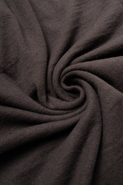 Japanese Cotton Henley - Kuromame