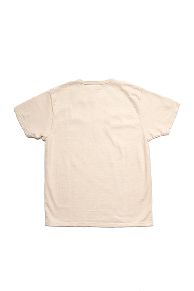 Samurai Japanese Cotton Henley - Natural