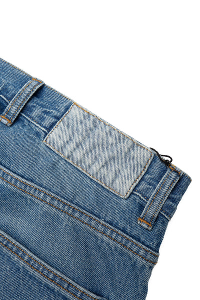Straight Cut Jeans - Vintage Blue